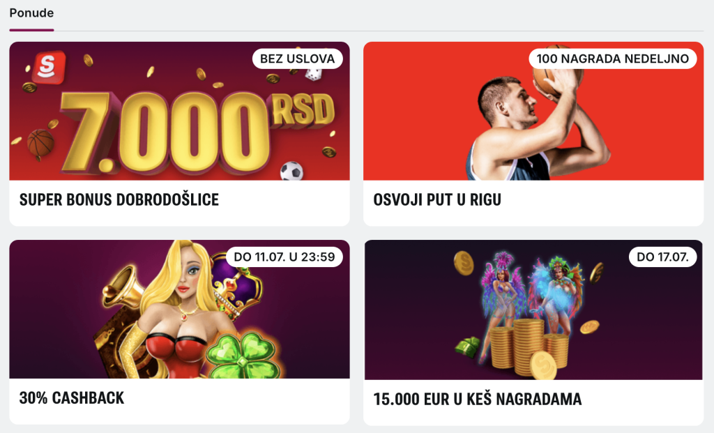 Superbet bonus